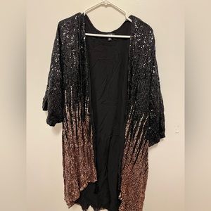 Beautiful sequin duster